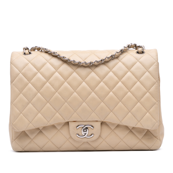 Pre-Loved Chanel Maxi Classic Caviar Double Flap - Picture 1 of 12